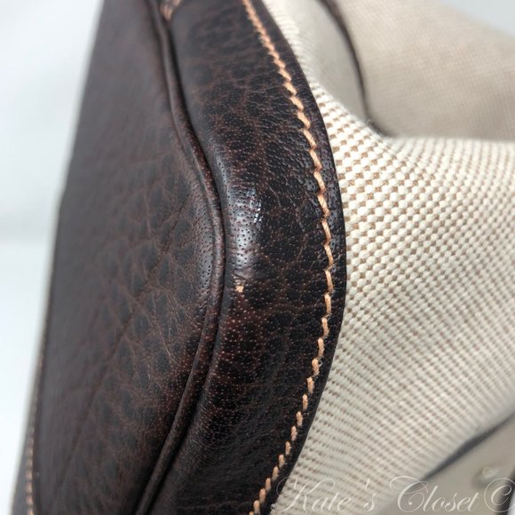 HERMES Garden Party Canvas Beige - Picture 14 of 16